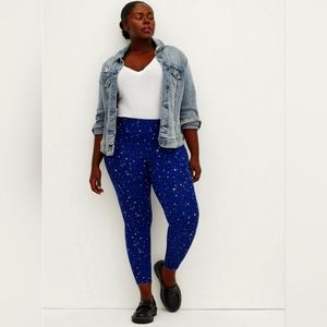 Torrid 0X NWT Marble Galaxy FULL LENGTH SIGNATURE WAIST PREMIUM LEGGING